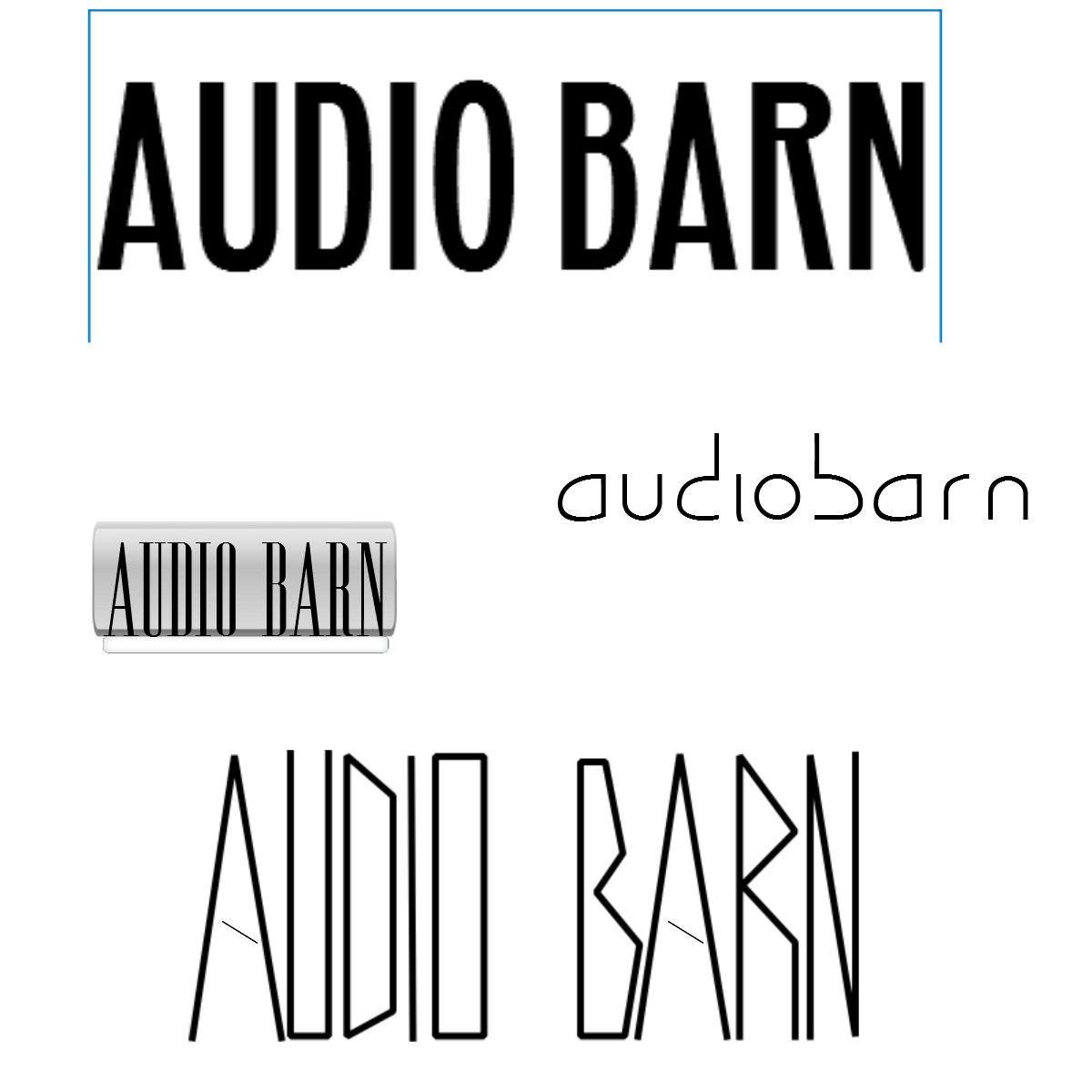 Design de Logo par Hailey J. pour The Audiobarn | Design #11347694
