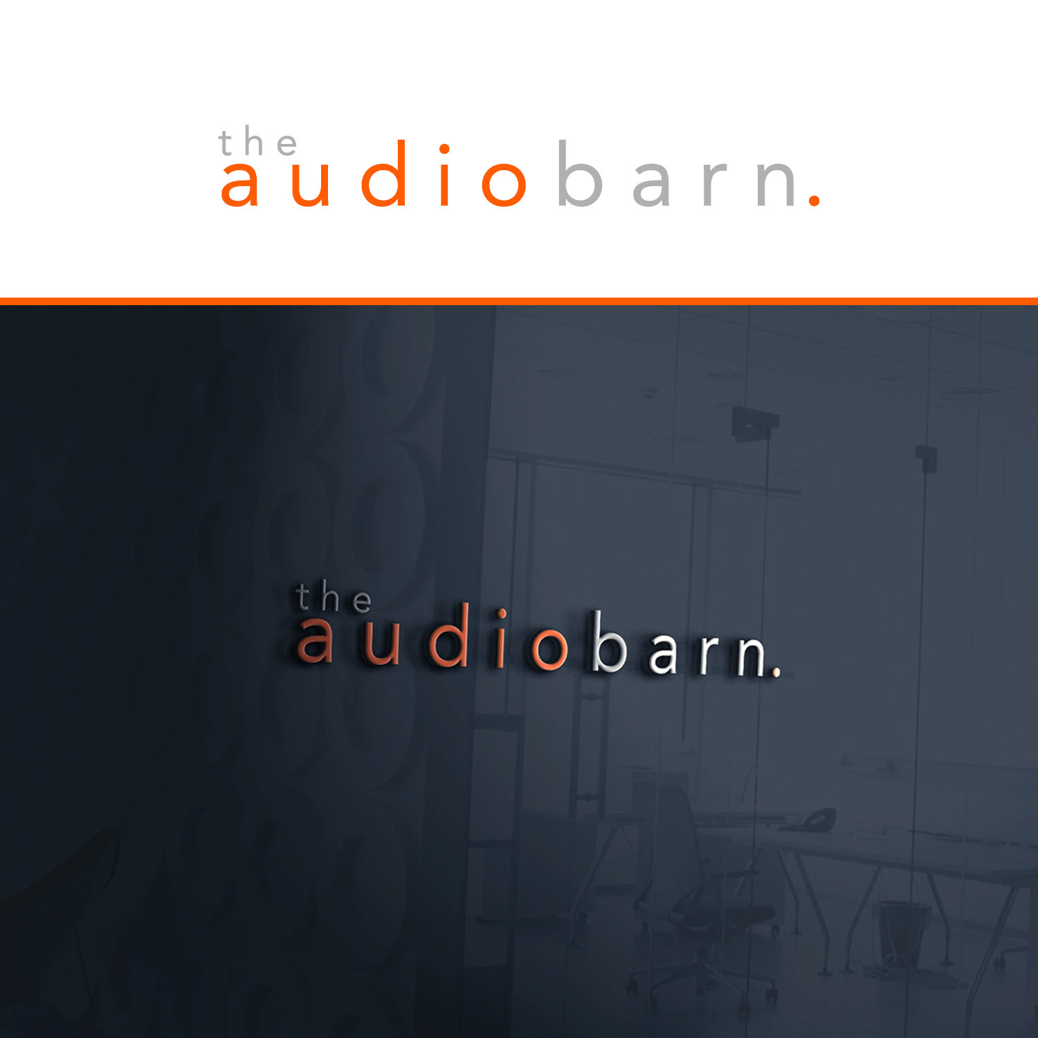 Logo Design by Sagar Jeram for The Audiobarn | Design #11371759