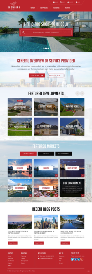 Web Design by pb for Ronek Enterprises | Design: #11301258