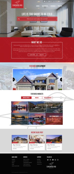 Web Design by pb for Ronek Enterprises | Design: #11301259