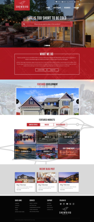 Web Design by pb for Ronek Enterprises | Design: #11301260