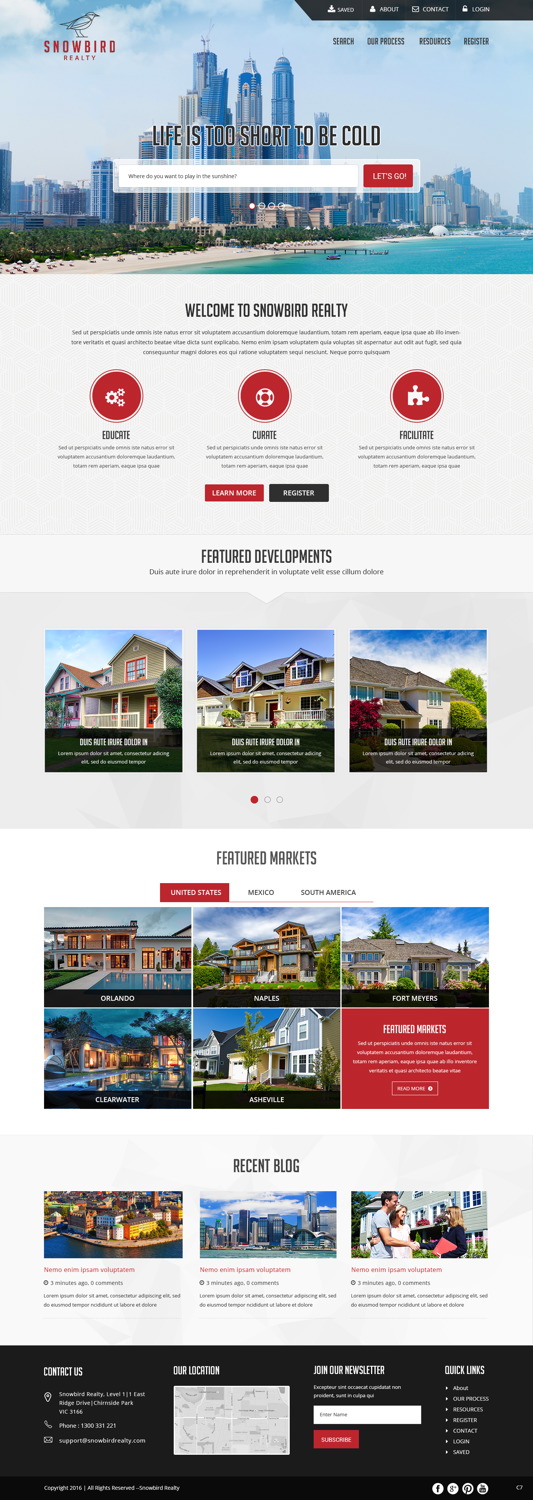 Web Design by pb for Ronek Enterprises | Design #11414941