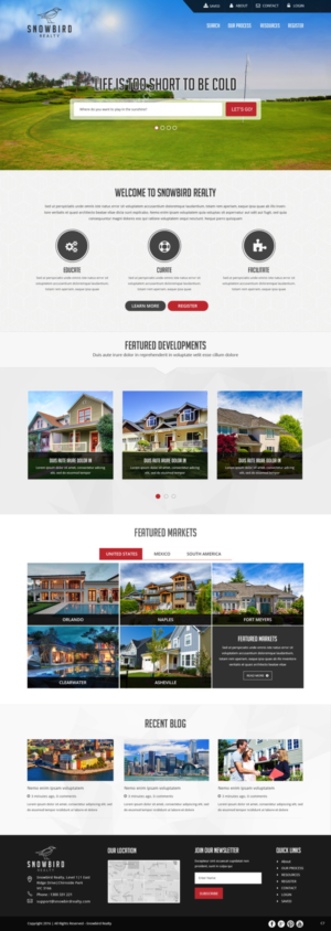 Web Design by pb for Ronek Enterprises | Design: #11445869