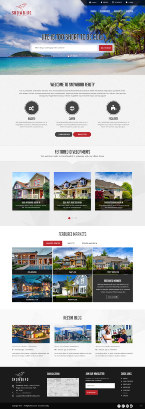 Web Design by pb for Ronek Enterprises | Design: #11445870