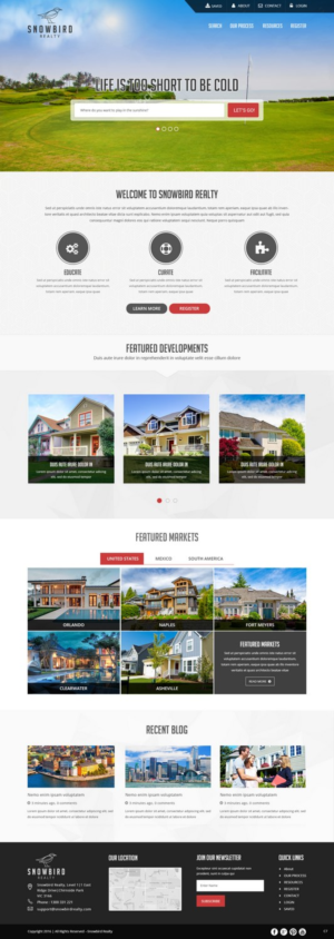 Web Design by pb for Ronek Enterprises | Design: #11452482