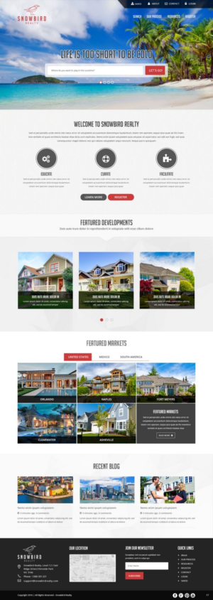 Web Design by pb for Ronek Enterprises | Design: #11452483