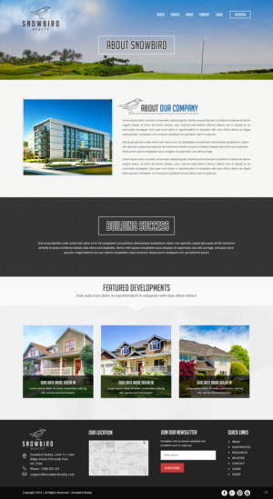 Web Design by pb for Ronek Enterprises | Design: #11542324