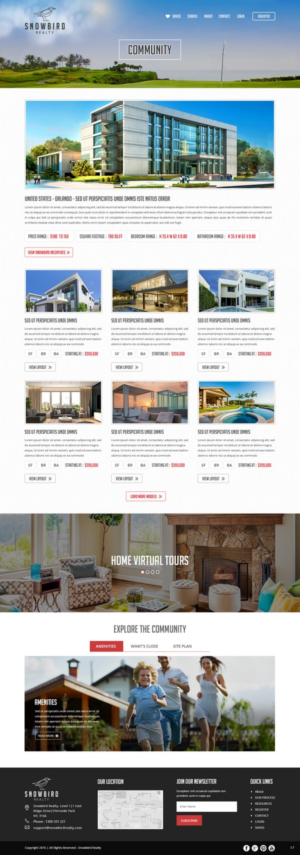Web Design by pb for Ronek Enterprises | Design: #11596333