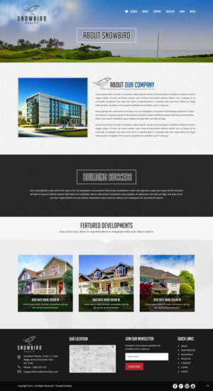 Web Design by pb for Ronek Enterprises | Design: #11707135