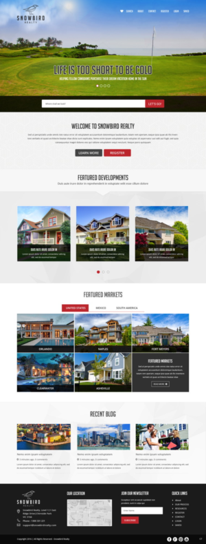 Web Design by pb for Ronek Enterprises | Design: #11707139