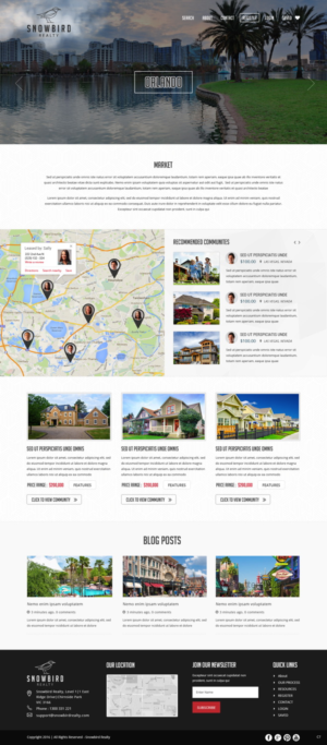 Web Design by pb for Ronek Enterprises | Design: #11739124