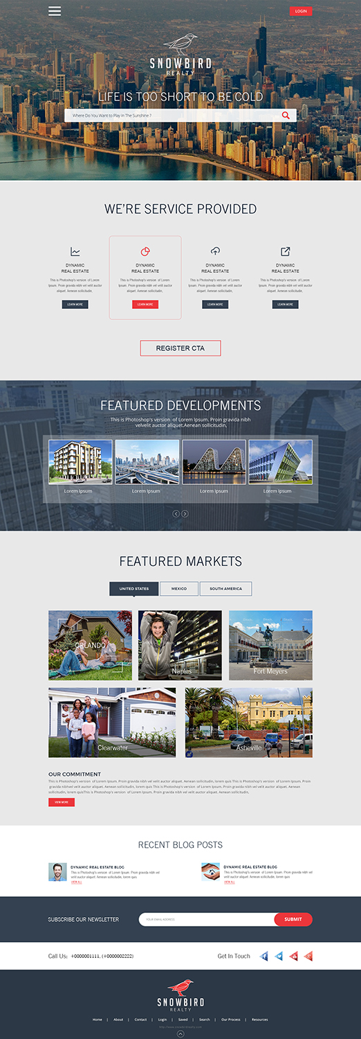 Web-Design von the-lion-king für Ronek Enterprises | Design #11352689