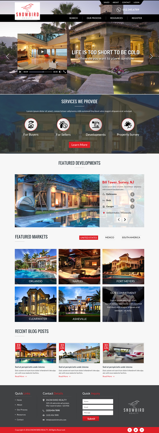 Web Design by Sbss for Ronek Enterprises | Design #11290351