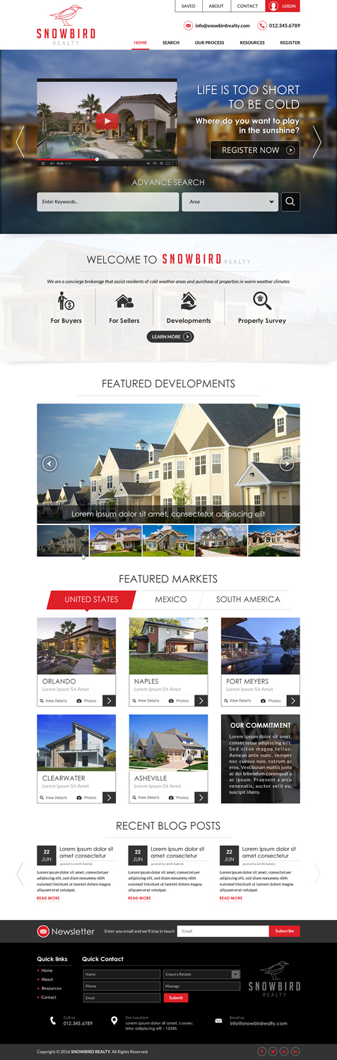Web-Design von Sbss für Ronek Enterprises | Design #11290468