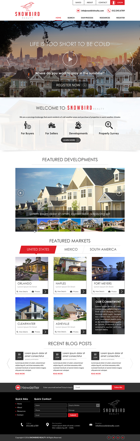 Web Design by Sbss for Ronek Enterprises | Design #11290469