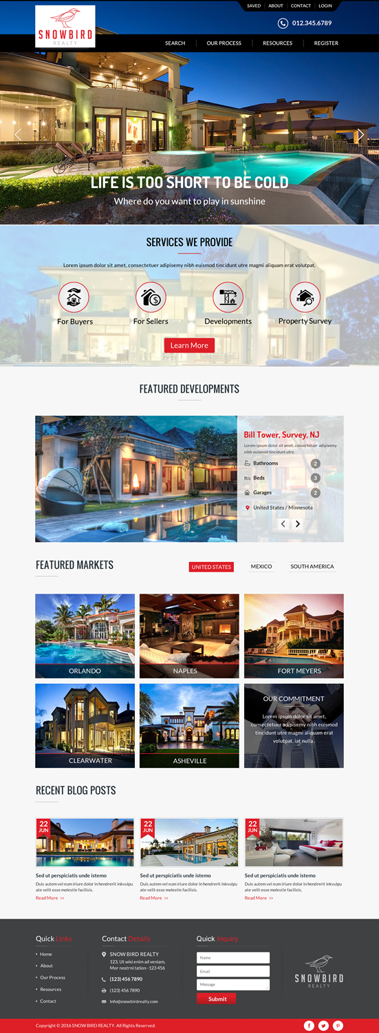Web Design by Sbss for Ronek Enterprises | Design #11290470