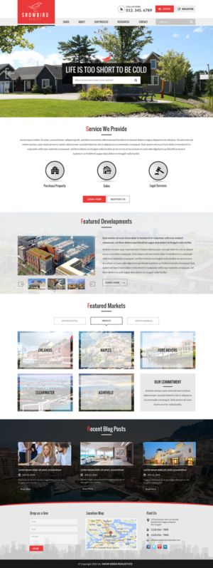 Web Design by Sbss for Ronek Enterprises | Design: #11293178