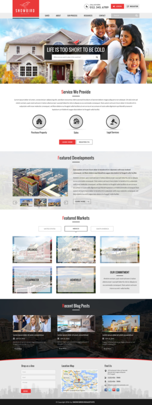 Web Design by Sbss for Ronek Enterprises | Design: #11293180
