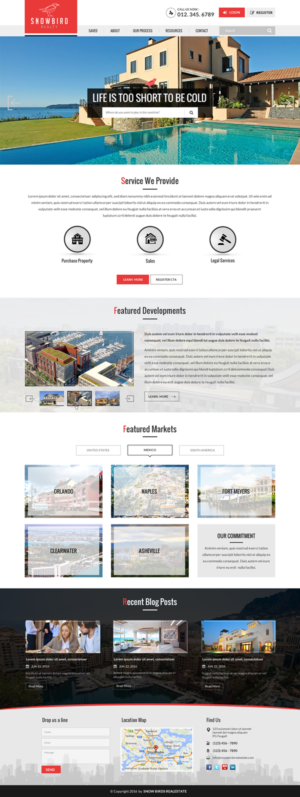 Web Design by Sbss for Ronek Enterprises | Design: #11293181