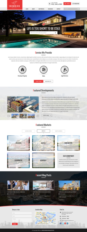 Web Design by Sbss for Ronek Enterprises | Design: #11293182