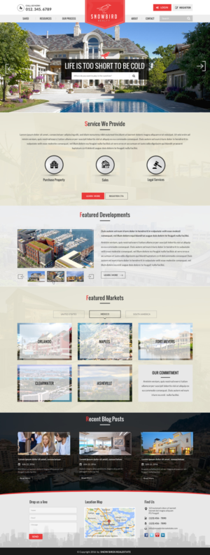 Web Design by Sbss for Ronek Enterprises | Design: #11296741