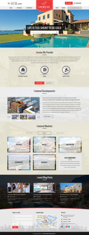 Web Design by Sbss for Ronek Enterprises | Design: #11296743