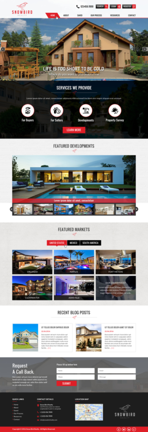 Web Design by Sbss for Ronek Enterprises | Design: #11303779