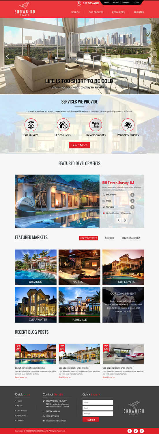 Web Design by Sbss for Ronek Enterprises | Design #11303783