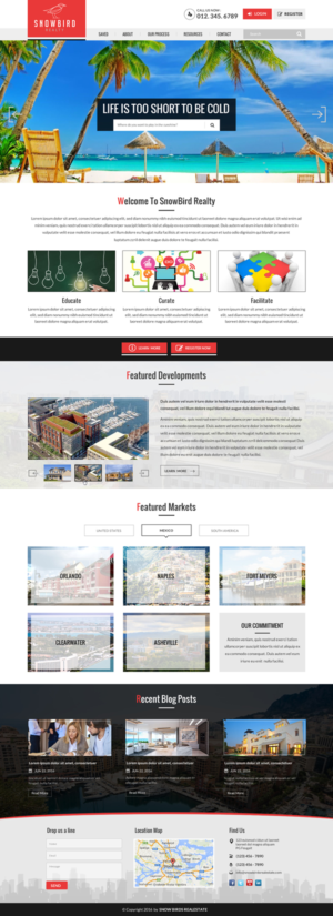 Web Design by Sbss for Ronek Enterprises | Design: #11408265