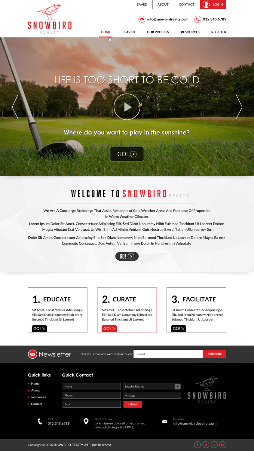 Web Design by Sbss for Ronek Enterprises | Design #11441671