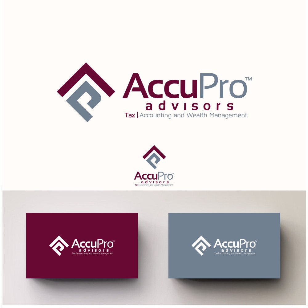 Logo Design by south door for AccuPro Advisors | Design #11500972