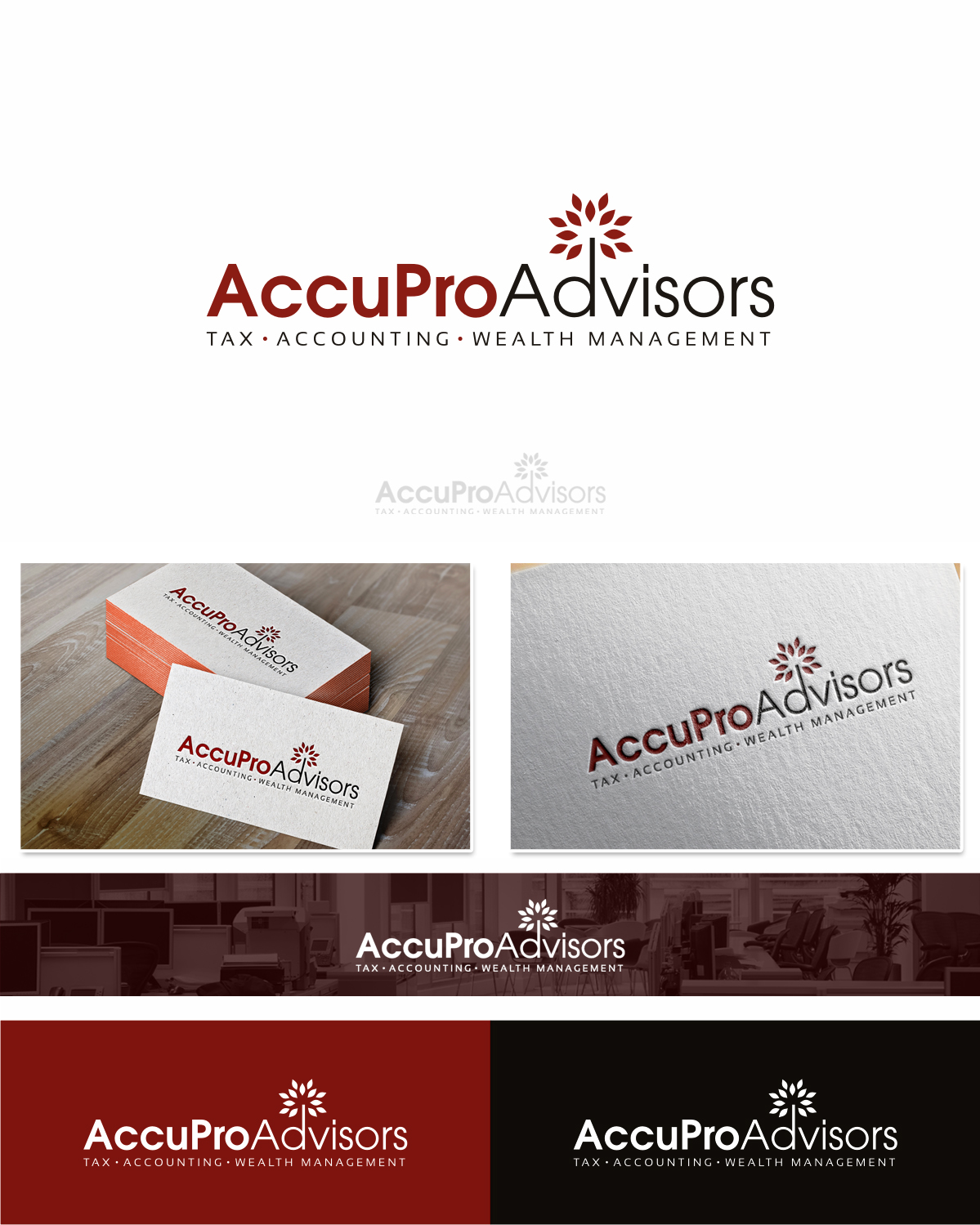 Diseño de Logo por SMG para AccuPro Advisors | Diseño #11512975