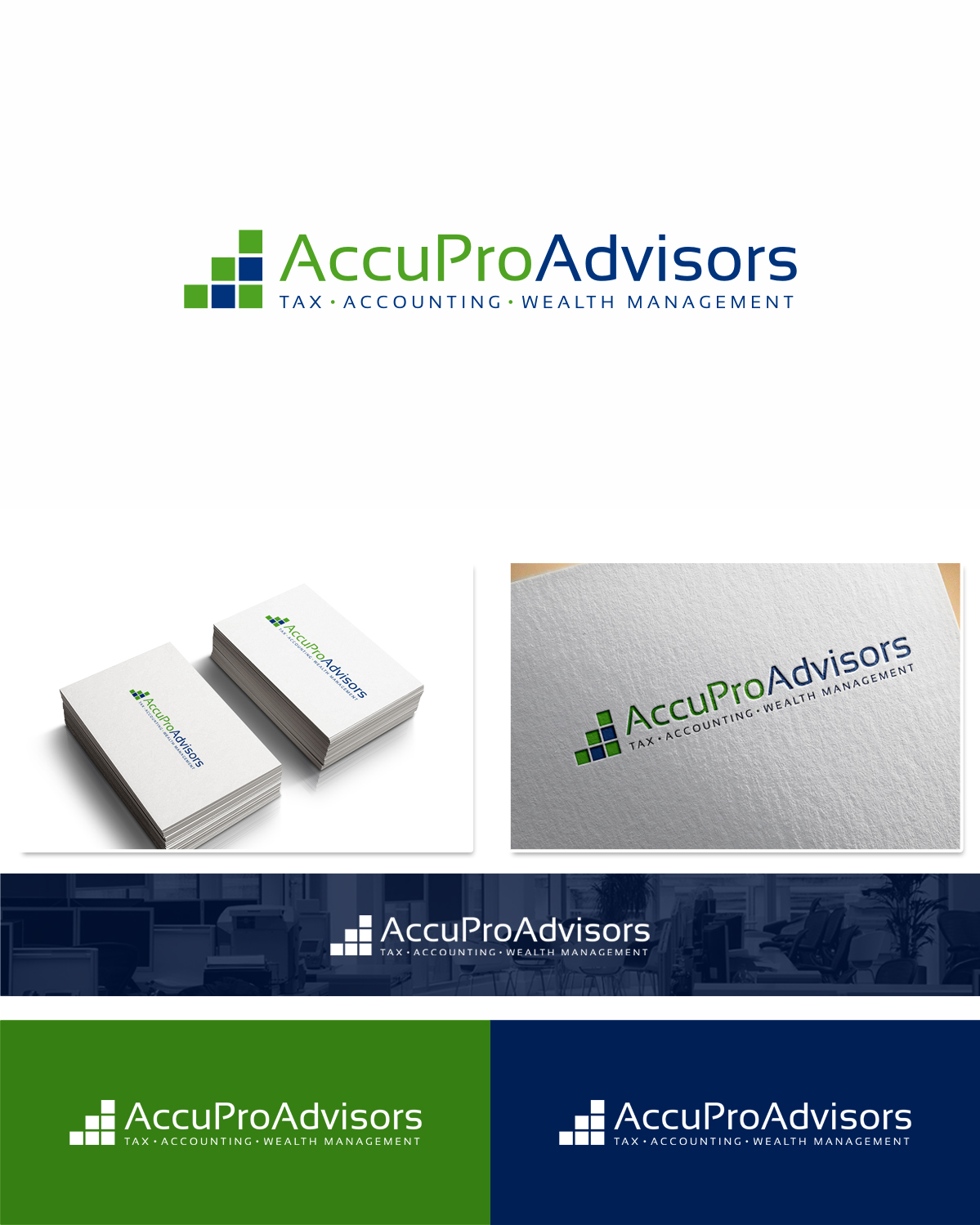 Diseño de Logo por SMG para AccuPro Advisors | Diseño #11545970