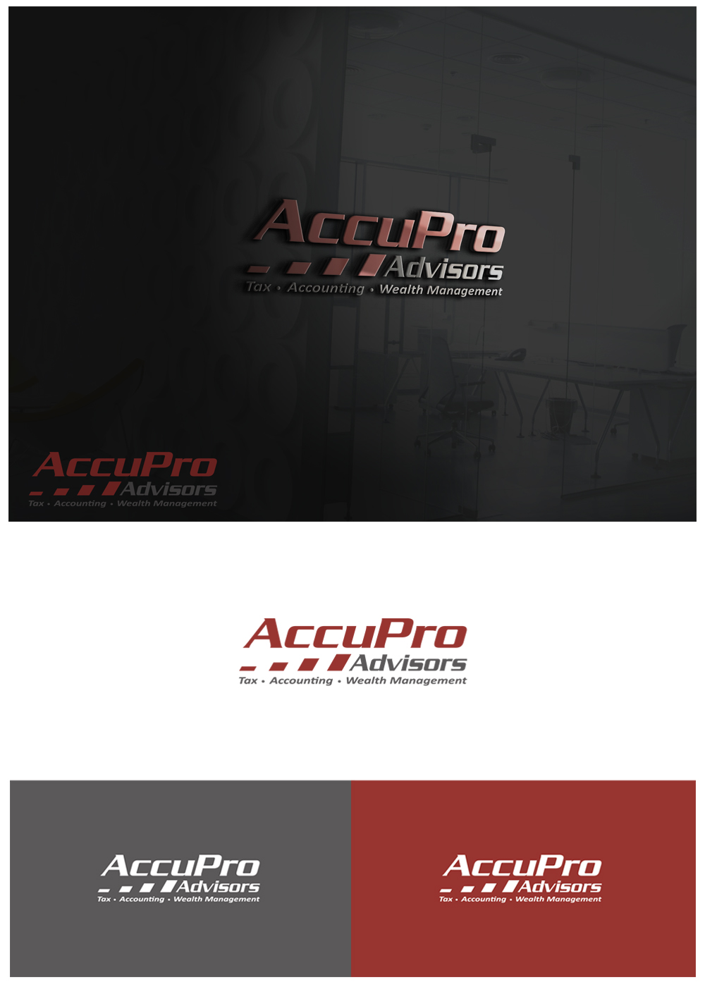 Logo Design by goranvisnjic82 for AccuPro Advisors | Design #11489778