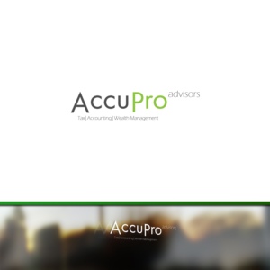 Diseño de Logo por NOVAM para AccuPro Advisors | Diseño: #11498201