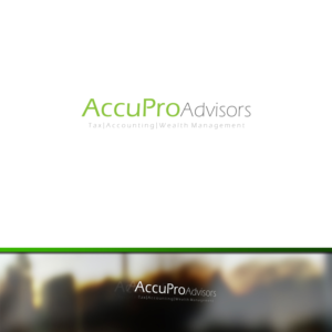 Diseño de Logo por NOVAM para AccuPro Advisors | Diseño: #11507281