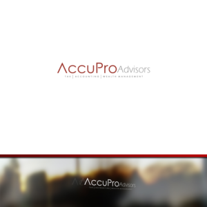 Diseño de Logo por NOVAM para AccuPro Advisors | Diseño: #11520500