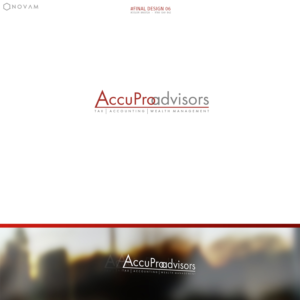 Diseño de Logo por NOVAM para AccuPro Advisors | Diseño: #11531402