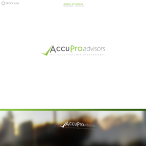 Diseño de Logo por NOVAM para AccuPro Advisors | Diseño: #11531423