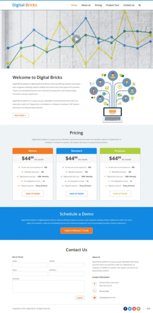 Landing Page-Design von pb für dieses Projekt | Design: #12894179
