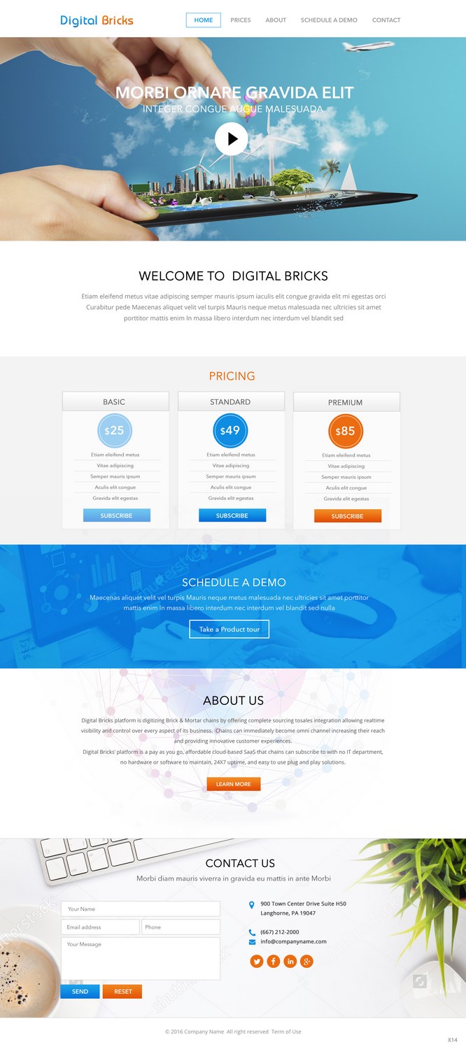 Landing Page-Design von pb für dieses Projekt | Design #12894181