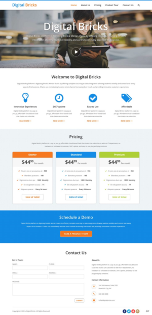 Landing Page-Design von pb für dieses Projekt | Design: #12894182