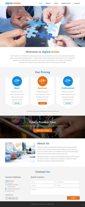 Landing Page Design by pb for this project | Design: #12895139