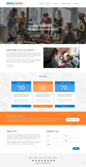 Landing Page Design by pb for this project | Design: #12895140