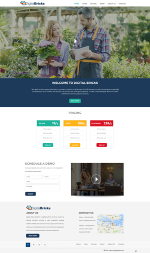 Landing Page Design by pb for this project | Design: #12960572