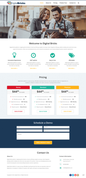 Landing Page Design by pb for this project | Design: #12960575