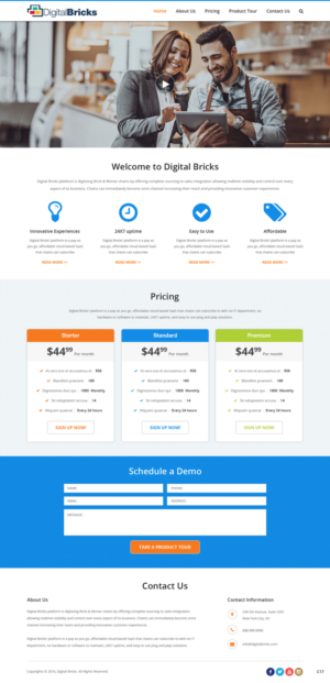 Landing Page Design by pb for this project | Design: #12960576