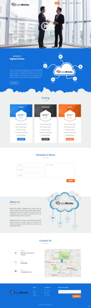 Landing Page Design by pb for this project | Design: #12971707