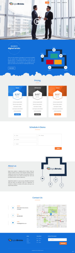 Landing Page Design by pb for this project | Design: #12971708
