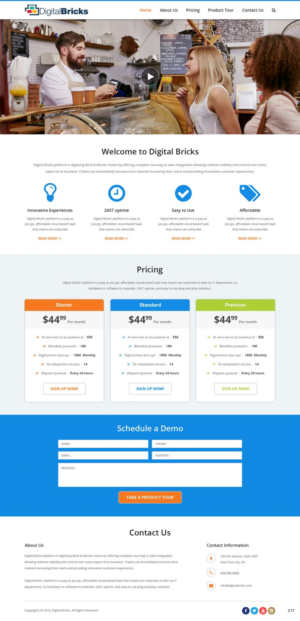 Landing Page Design by pb for this project | Design: #13087766